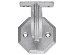 SOTECH Handlaufhalter RUSTICAL Silber Höhe 67 mm Ausladung 67,5 mm für Handläufe mit Ø 45 mm