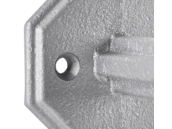 SOTECH Handlaufhalter RUSTICAL Silber Höhe 67 mm Ausladung 67,5 mm für Handläufe mit Ø 45 mm