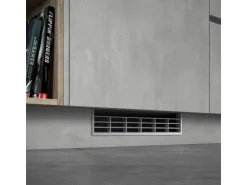 SOTECH Lüftungsgitter für Sockel 396 x 83 mm Grau