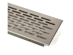 SOTECH Lüftungsgitter Lochung Oval 900 mm Edelstahloptik