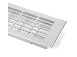 SOTECH Lüftungsgitter Lochung Eckig 500 mm Alu EV1