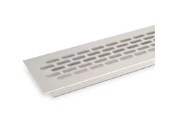 SOTECH Lüftungsgitter Lochblech 484 x 60 mm Silber EV1