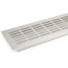 SOTECH Lüftungsgitter Lochblech 480 x 81 mm Silber EV1