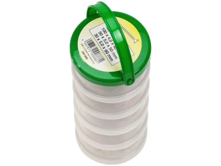 Spanplattenschrauben Senkkopf PZ-Antrieb Schraubenturm 480 Stück