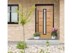 Splendoor Haustür ThermoSpace Milano Prime Woodeffect 110 cm x 210 cm Anschlag L