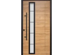 Splendoor Haustür ThermoSpace Paris Prime Woodeffect 100 cm x 210 cm Anschlag Li