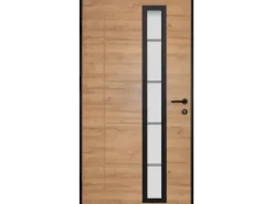 Splendoor Haustür ThermoSpace Paris Prime Woodeffect 100 cm x 210 cm Anschlag Li