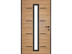 Splendoor Haustür ThermoSpace Milano Prime Woodeffect 100 x 210 cm Anschlag Link