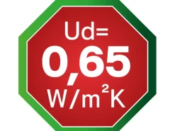 Splendoor Haustür ThermoSpace Oslo Prime Woodeffect 100 cm x 210 cm Anschlag Lin