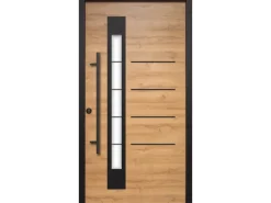 Splendoor Thermospace Haustür Berlin Prime Woodeffect 100x210 cm L