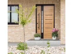 Splendoor Thermospace Haustür Berlin Prime Woodeffect 100x210 cm L