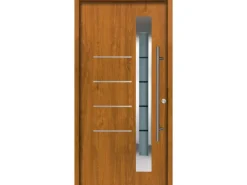 Splendoor Thermospace Haustür Berlin Prime Golden Oak 210x100 cm R