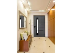 Splendoor Thermospace Haustür Berlin Prime Anthr.-Schwarz 210x110 cm R