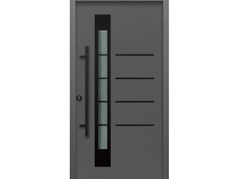 Splendoor Thermospace Haustür Berlin Prime Anthr.-Schwarz 110x210 cm L