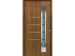 Splendoor Thermospace Haustür Berlin Prime Nussbaum 210x100 cm R