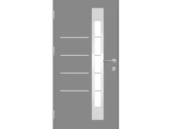 Splendoor Thermospace Sicherheits-Haustür Berlin Prime RC2 210x110 cm Grau L