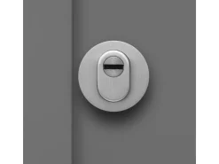 Splendoor Thermospace Sicherheits-Haustür Berlin Prime RC2 210x110 cm Grau L