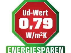 Splendoor Thermospace Sicherheits-Haustür Berlin Prime RC2K Grau 110x210 cm L