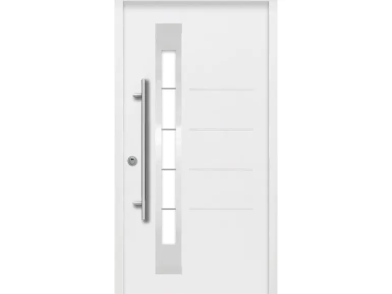 Splendoor Thermospace Sicherheits-Haustür Berlin Prime RC2 210x110 cm Weiß L