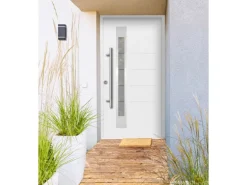 Splendoor Thermospace Sicherheits-Haustür Berlin Prime RC2 210x110 cm Weiß L
