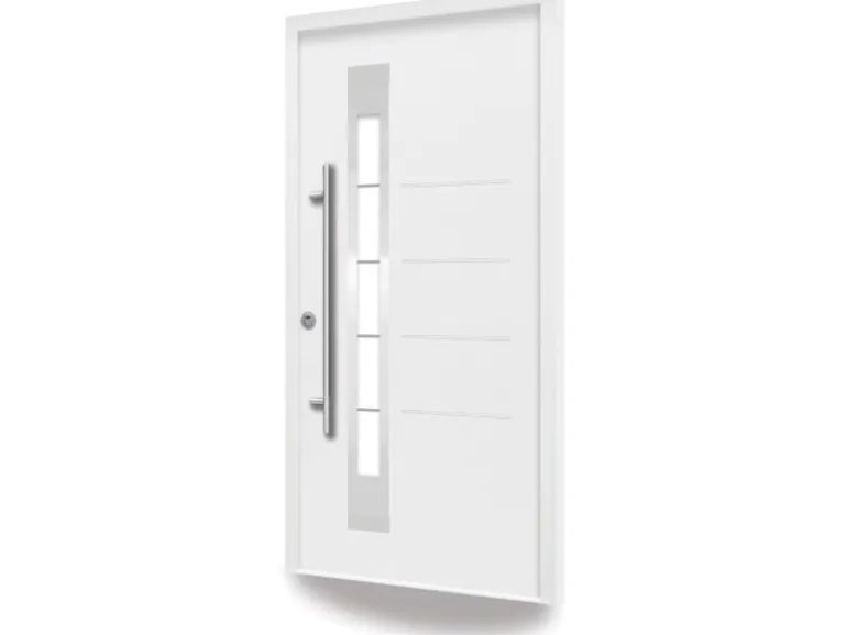 Splendoor Thermospace Sicherheits-Haustür Berlin Prime RC2 210x110 cm Weiß L