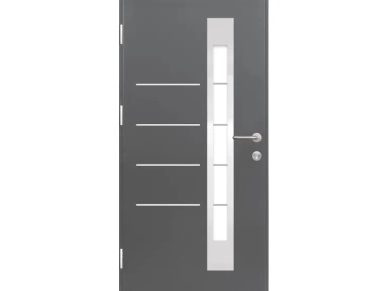 Splendoor Thermospace Sicherheits-Haustür Berlin Prime RC2 210x110 cm Anthr. L