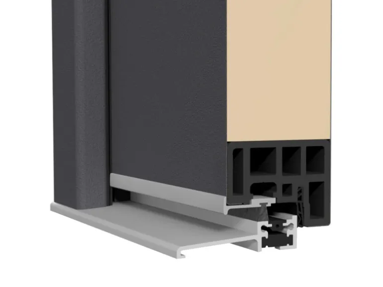 Splendoor Thermospace Sicherheits-Haustür Berlin Prime RC2 210x110 cm Anthr. L