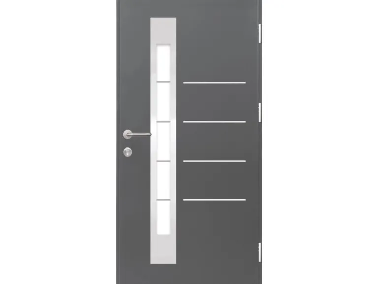 Splendoor Thermospace Sicherheits-Haustür Berlin Prime RC2 210x110 cm Anthr. R