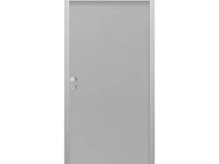 Splendoor Wohnungseingangstür BARI ACOUSTIC 44dB RC2 Links Grau nach Maß