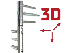 Splendoor Wohnungseingangstür BARI ACOUSTIC 44dB RC2 Links Anthrazit nach Maß