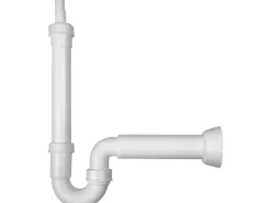 Spültisch-Geruchsverschluss 47,8 mm (G 1 1/2) x Ø 50 mm Weiß