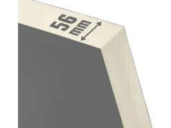 Stahl-Nebeneingangstür NS2 Anthrazit Nach Außen Öffnend 98 x 198 cm Anschlag R