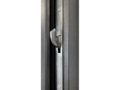 Stahl-Nebeneingangstür NS2 Weiß Nach Außen Öffnend 88 x 198 cm Anschlag L