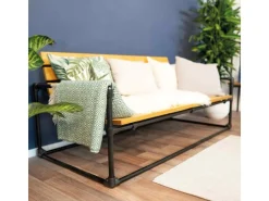 Stahlrohr 200 cm Ø 2,7 cm Schwarz matt zum Möbelbau