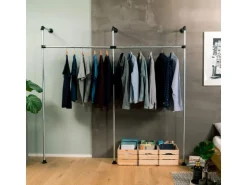 Stahlrohr 70 cm Ø 2,7 cm Silber verzinkt zum Möbelbau