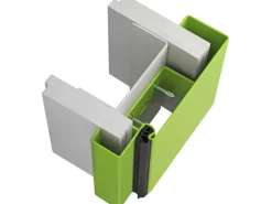 Stahlumfassungszarge für Ständerwerk 87,5 cm x 200 cm für DIN Links & Rechts