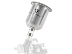 STAHLWERK Alu Fließbecher 125 ml Farbbecher für Lackierpistole