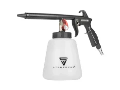 STAHLWERK Druckluft-Reinigungspistole RP-93 ST Ausblaspistole mit 1l Behälter