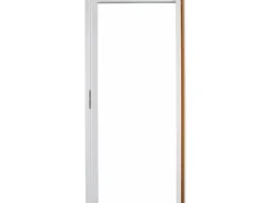 Stumpfe Zarge CPL Weiß ähnl. RAL 9016 (GL222) 58,4 cm x 197,2 cm x 10 cm Li