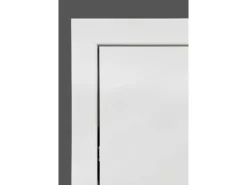 Stumpfe Zarge CPL Weiß ähnl. RAL 9016 (GL222) 58,4 cm x 197,2 cm x 10 cm Li