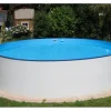 Summer Fun Stahlwand Pool-Set ALMERIA Aufstellbecken Weiß Ø 350 x 120 cm