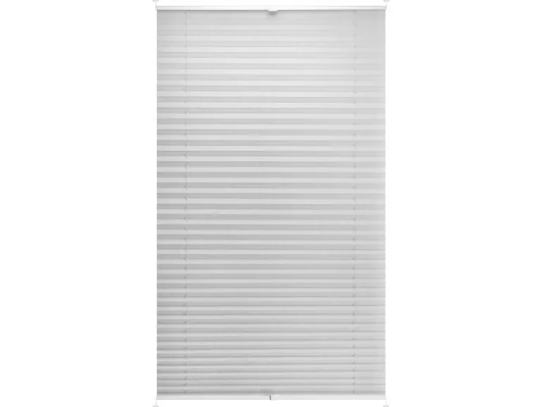 Tageslicht-Spannplissee Valeria 75 cm x 130 cm Hellgrau