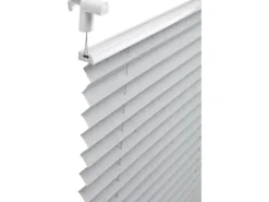 Tageslicht-Spannplissee Valeria 90 cm x 130 cm Hellgrau