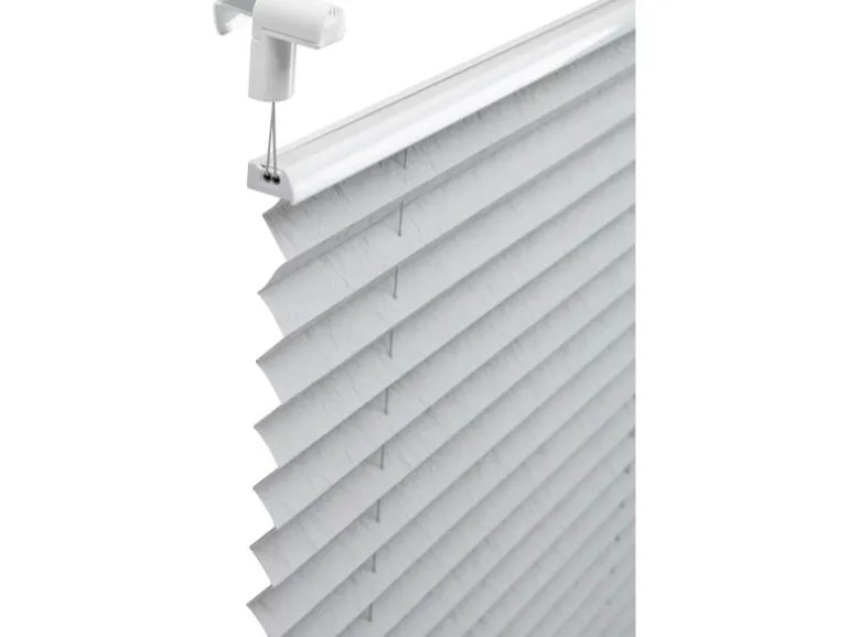 Tageslicht-Spannplissee Valeria 90 cm x 130 cm Hellgrau