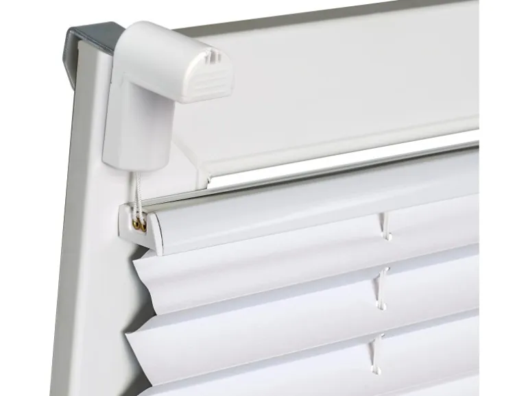 Tageslicht-Spannplissee Valeria 75 cm x 130 cm Weiß