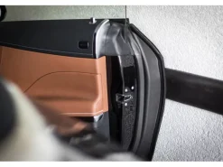 Terrasoft Rammschutz Schwarz 1.000 mm x 120 mm x 25 mm