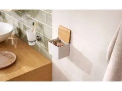 Tesa Baboo Aufbewahrungsbox Small Weiß mit Deckel