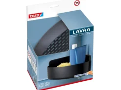 Tesa Lavaa Eckduschkorb Medium Schwarz