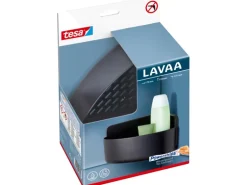 Tesa Lavaa Eckduschkorb Small Schwarz