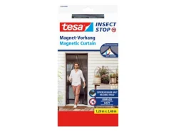 Tesa Magnetvorhang Selbstschließender 1,20 m x 2,40 m Anthrazit